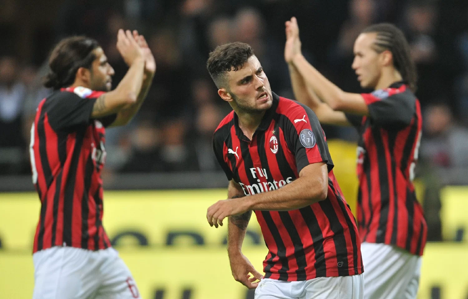 Milan-Parma: primo gol di Cutrone senza Higuain