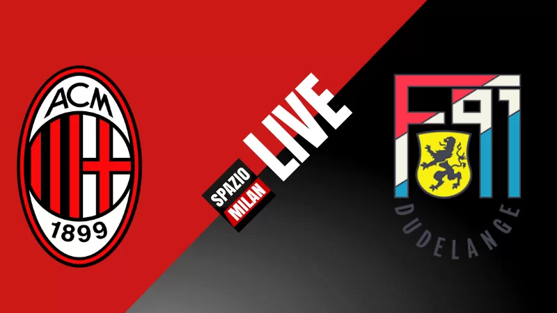 SM: Europa League, rivivi il live di Milan-Dudelange