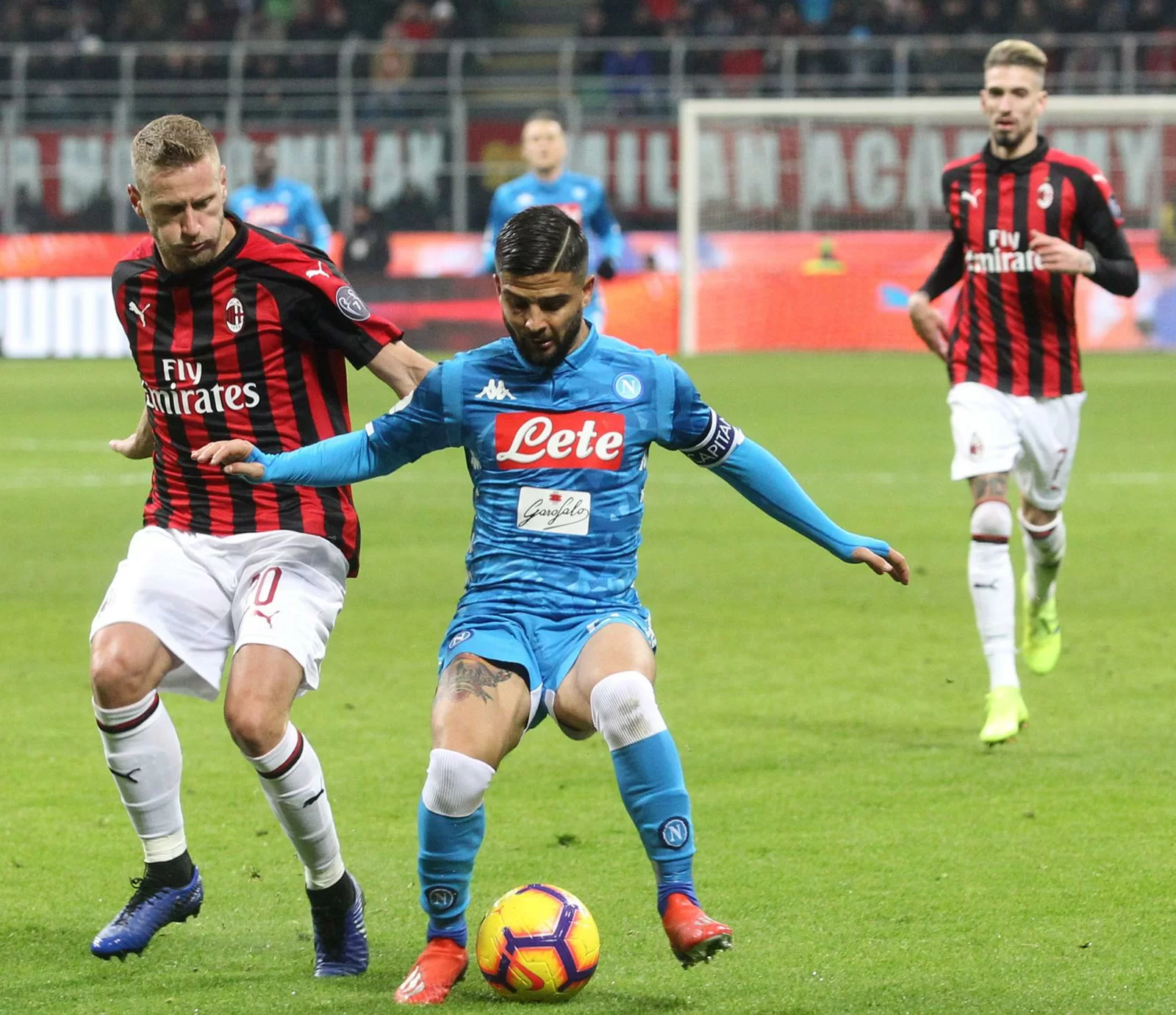 Rai Sport, il Milan non molla Insigne: pronta una contropartita tecnica