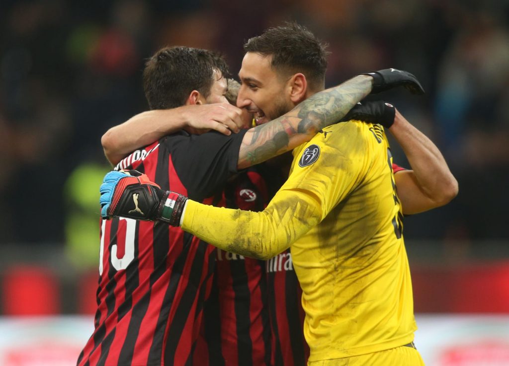 Donnarumma Romagnoli Calciomercato Milan