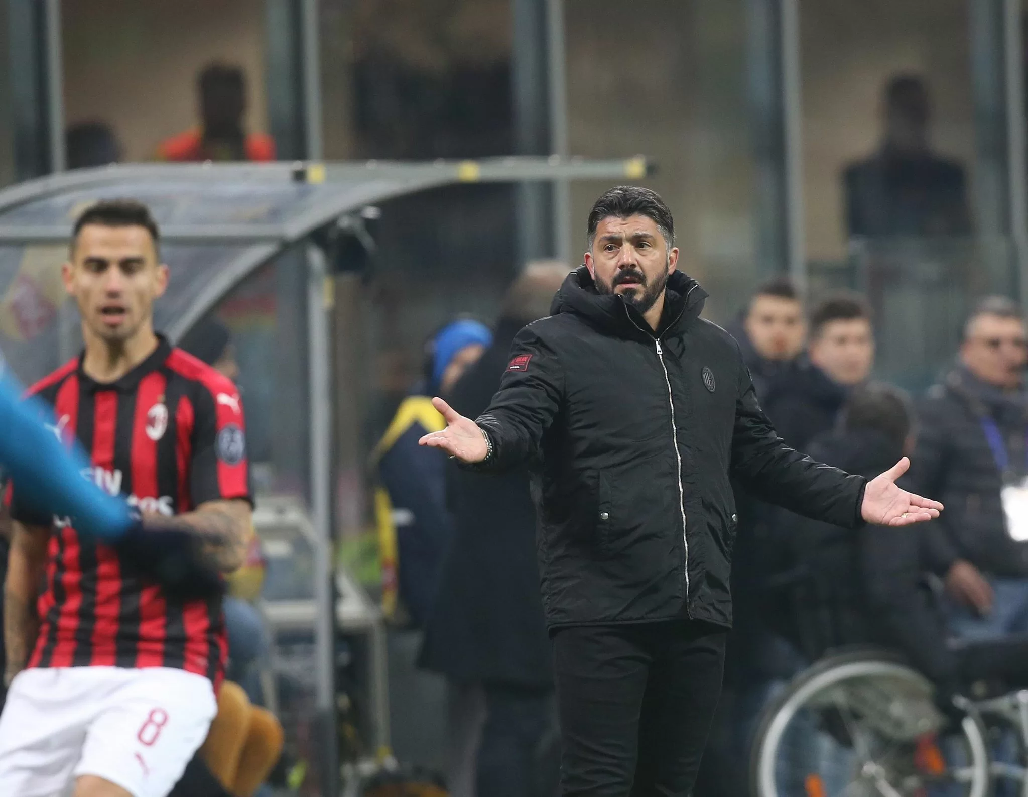 Gattuso: “Domani servirà carattere, sono partite che ci fanno crescere. Biglia e Caldara a disposizione tra una settimana”