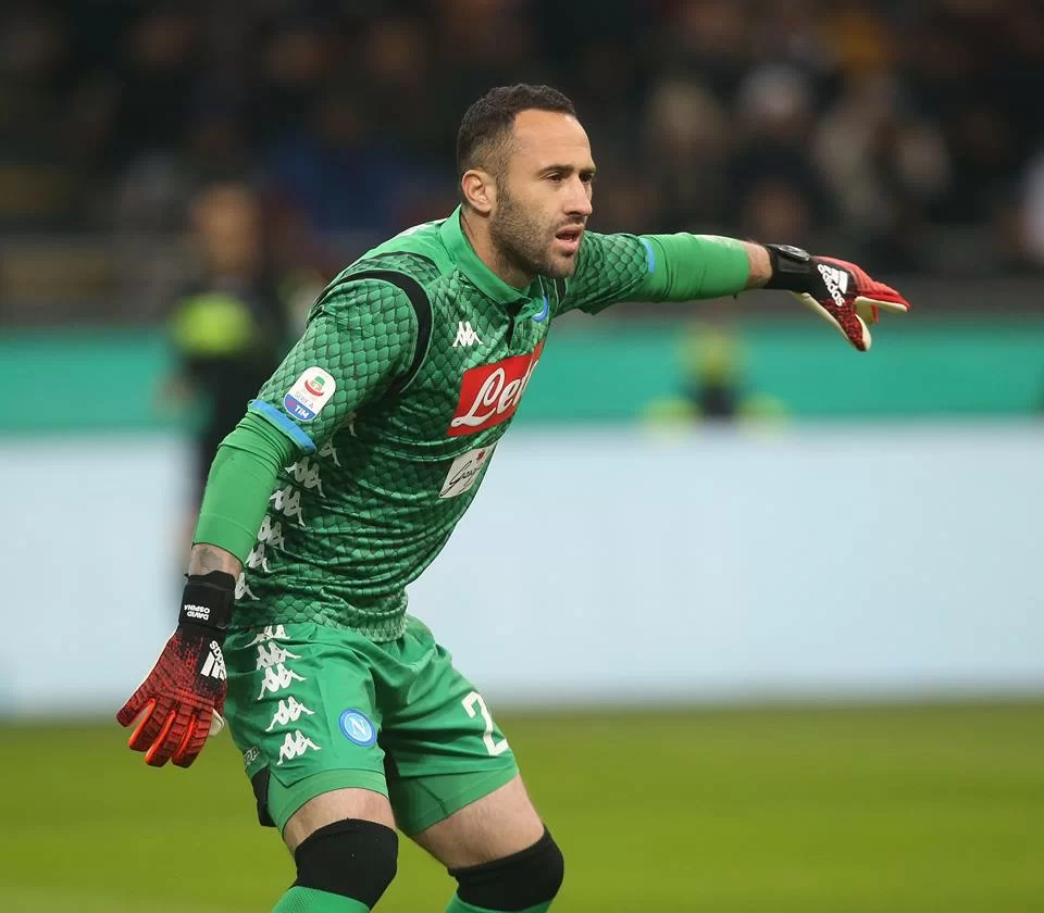 Napoli, infortunio per Ospina: a rischio per la partita contro il Milan