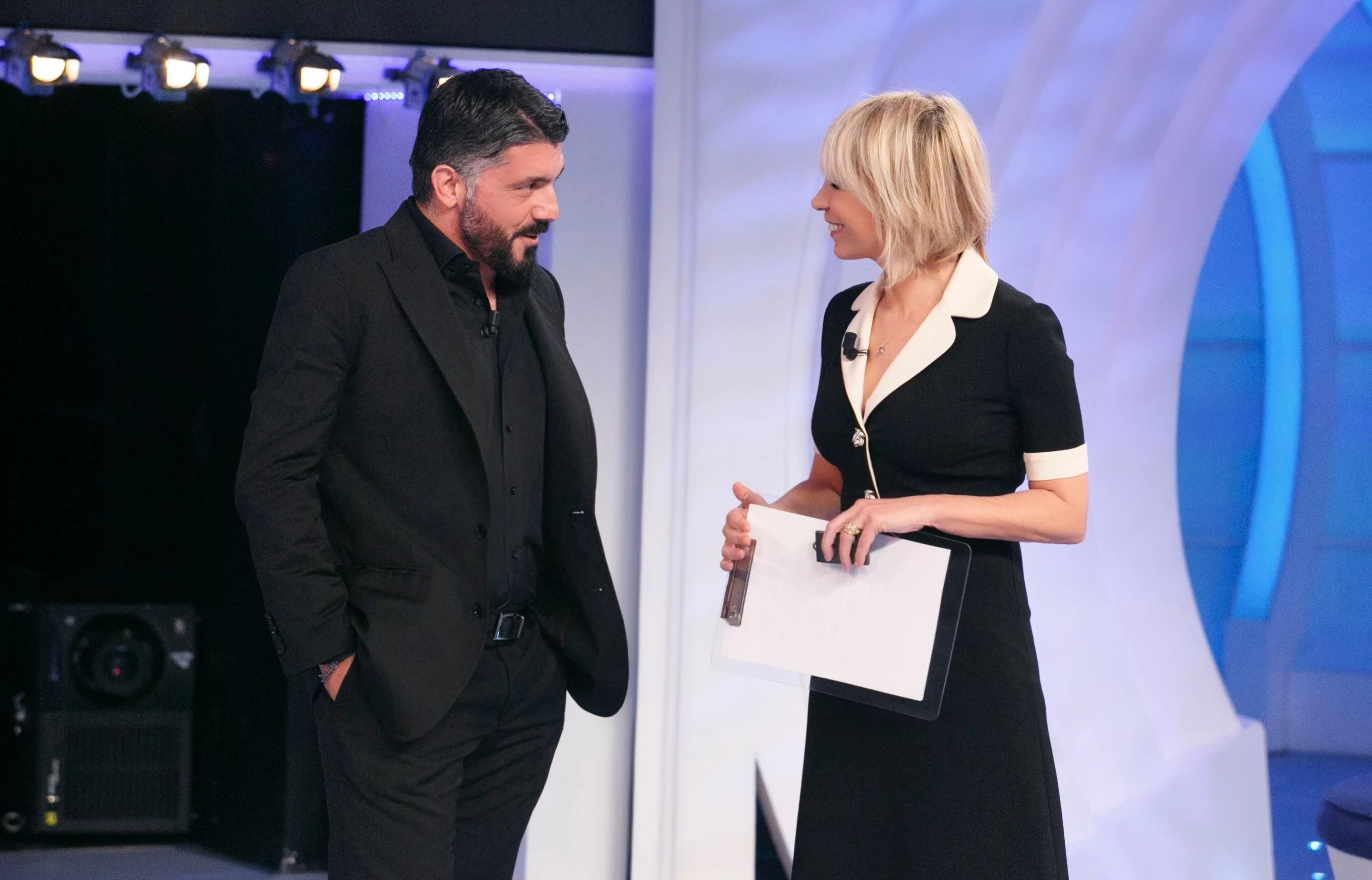 Gattuso a “C’è Posta per Te” per Vittorio e Giuseppe