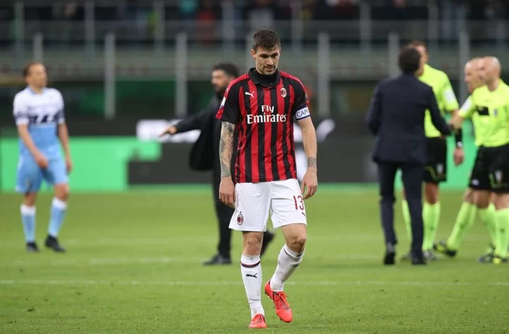 Il Milan affonda con il suo capitano: Romagnoli emblema di una squadra troppo inesperta?