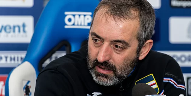 Marco Giampaolo allenatore Sampdoria