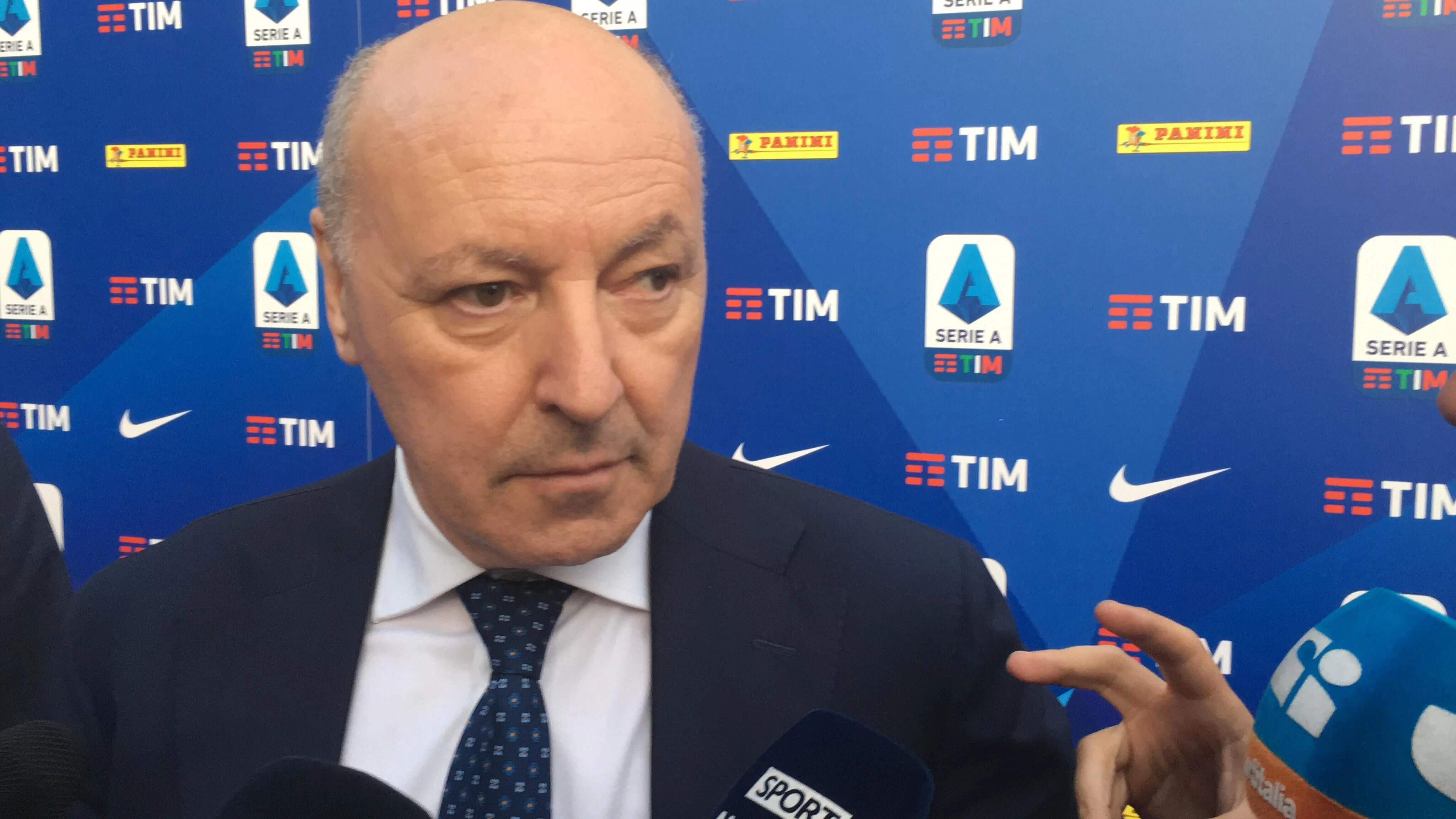 Marotta: “La squadra deve onorare la maglia”