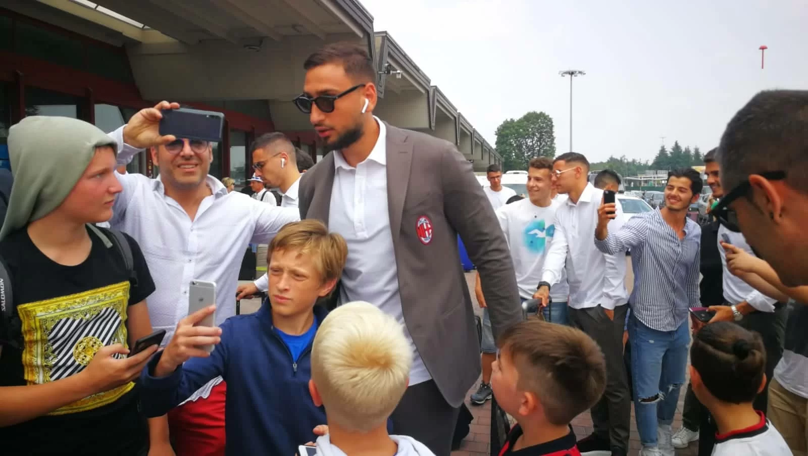 News Milan – I rossoneri sono arrivati a Malpensa