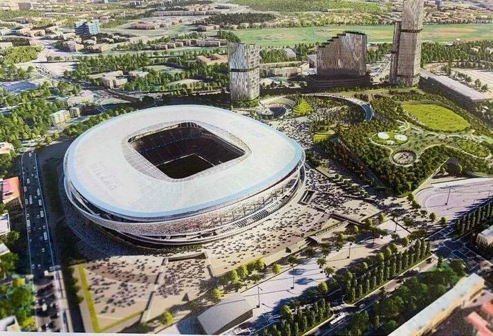 Seconda ipotesi stadio Manica-Sportium