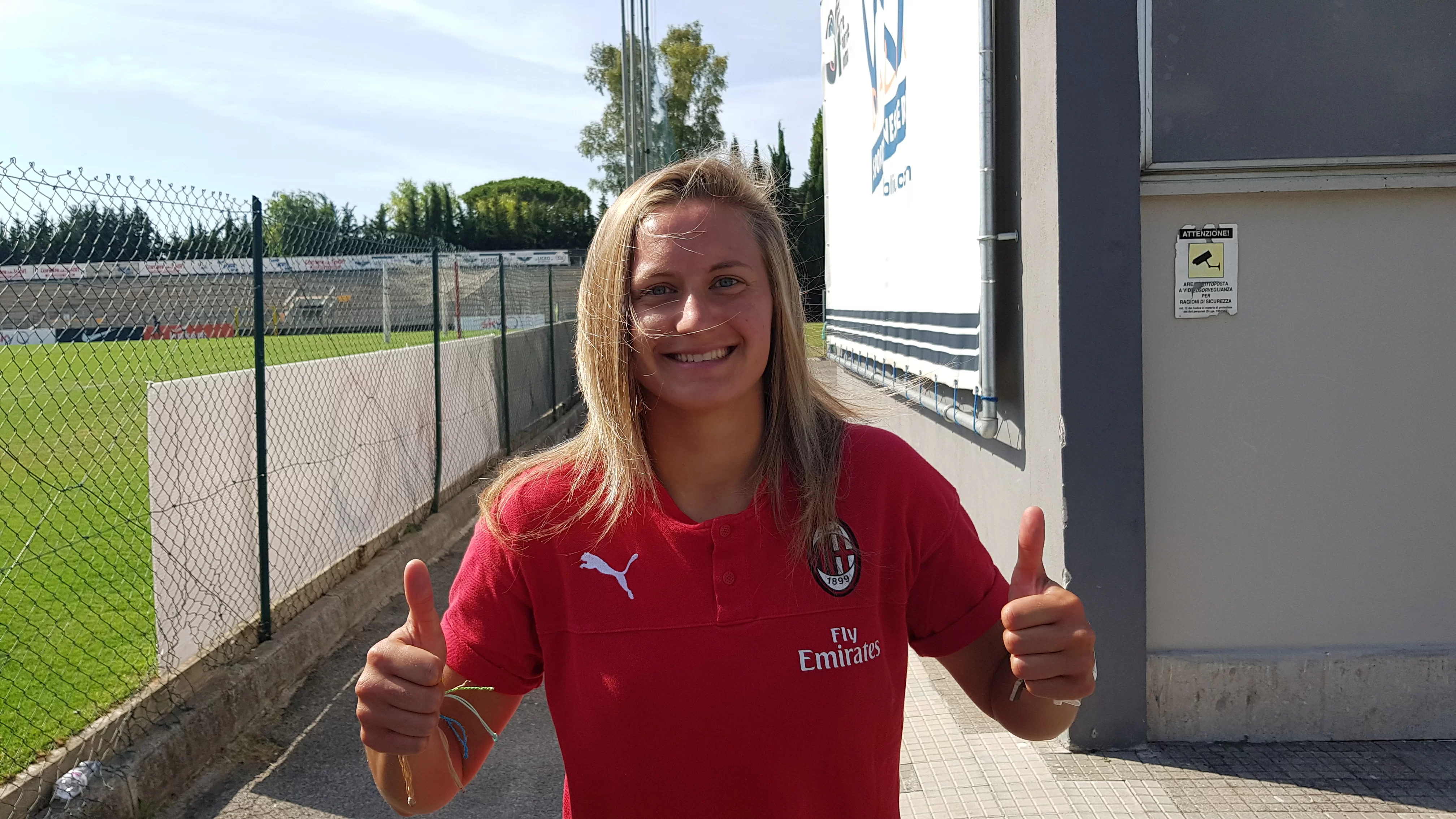 Milan Femminile – Sacrificio, muscoli e goal, ecco Dominika Conc