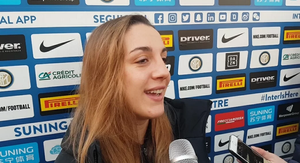 Inter Femminile – Gloria Marinelli: “Milan? Sarà una gara emozionante, spero di segnare ancora”