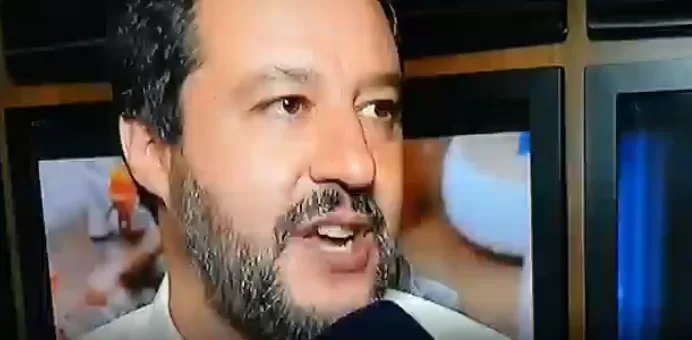 Salvini: “Il calcio è un’industria, se ci sono le condizioni si riparta”