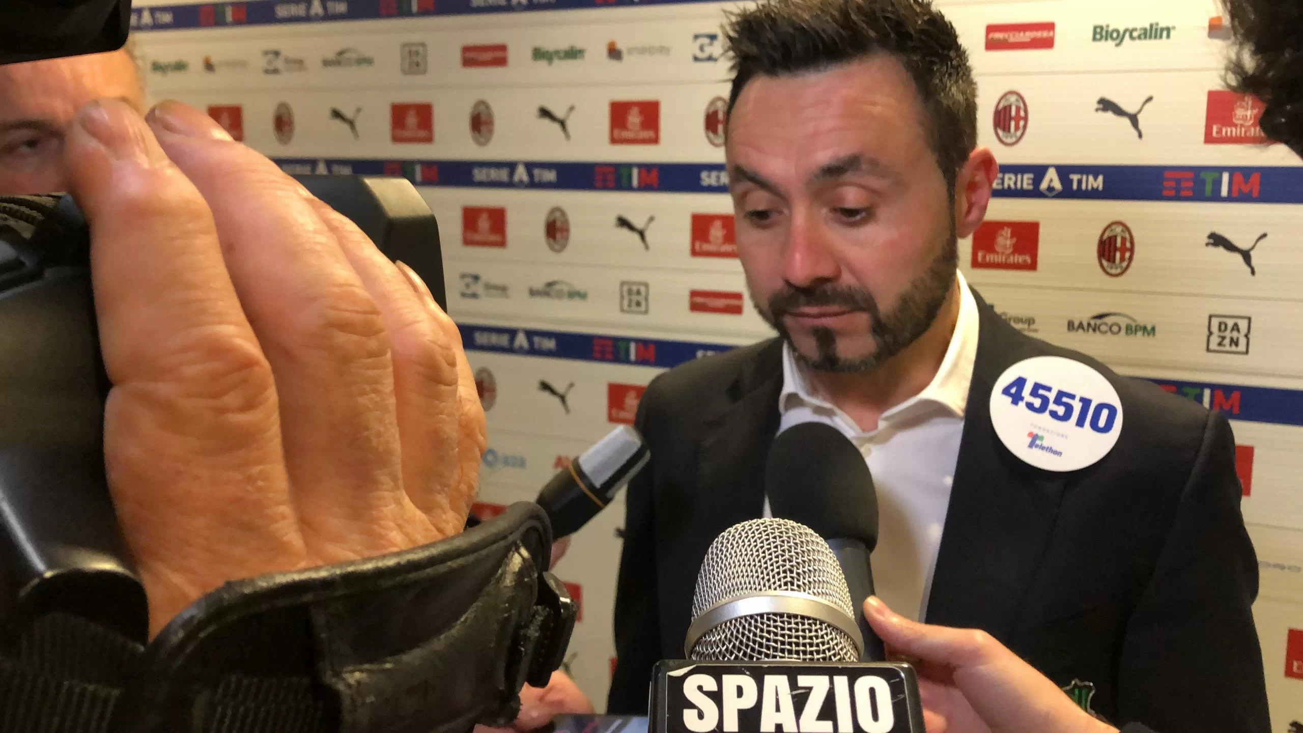 SM – De Zerbi: “Dovevamo essere la vittima sacrificale, ma non ci stavamo a fare da comparsa”