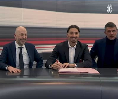 AC Milan – Comunicato ufficiale: Ibrahimovic rinnova fino al 2021