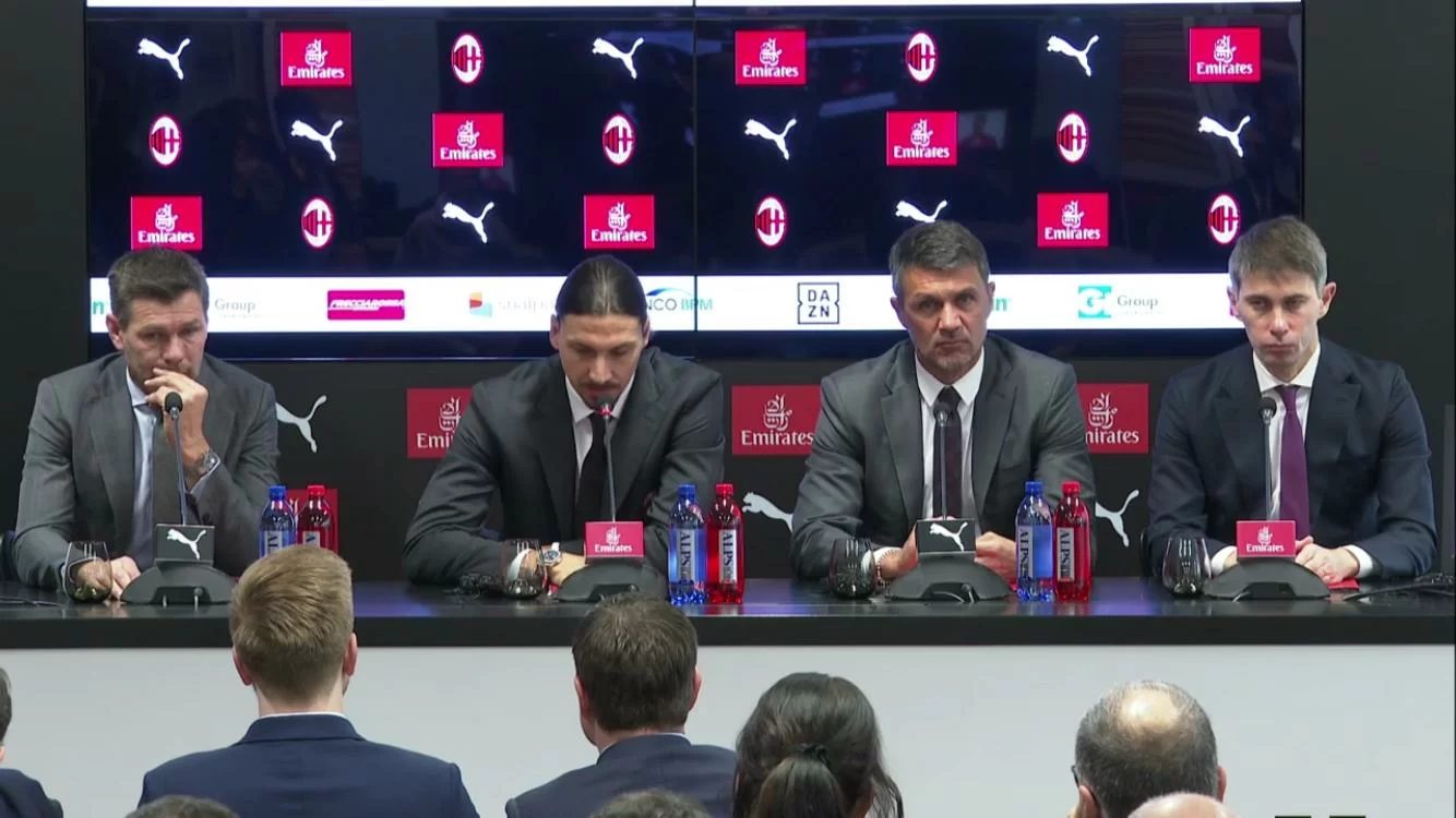 Ibra-Day, Ibrahimovic in conferenza: “Lo scorso anno non mi sentivo pronto per tornare, ora farò di tutto per il club”