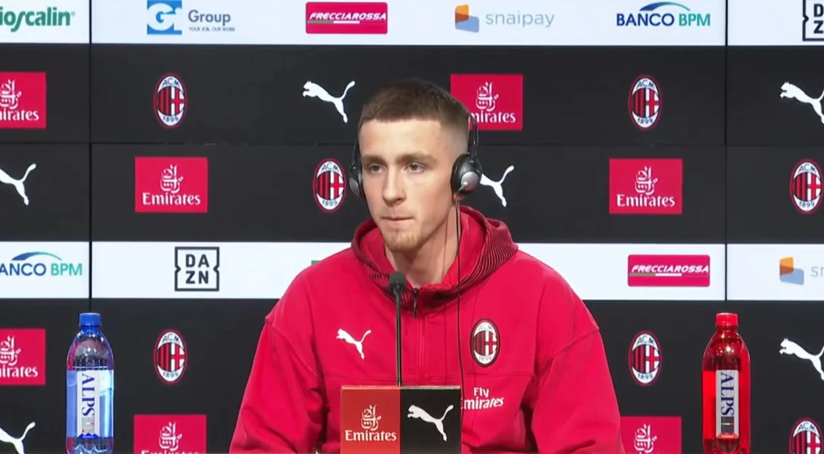 SM – Conferenza stampa Saelemaekers: “Sono pronto per il Milan”