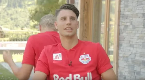 Salisburgo, Rangnick osserva in tribuna, Szoboszlai segna ancora