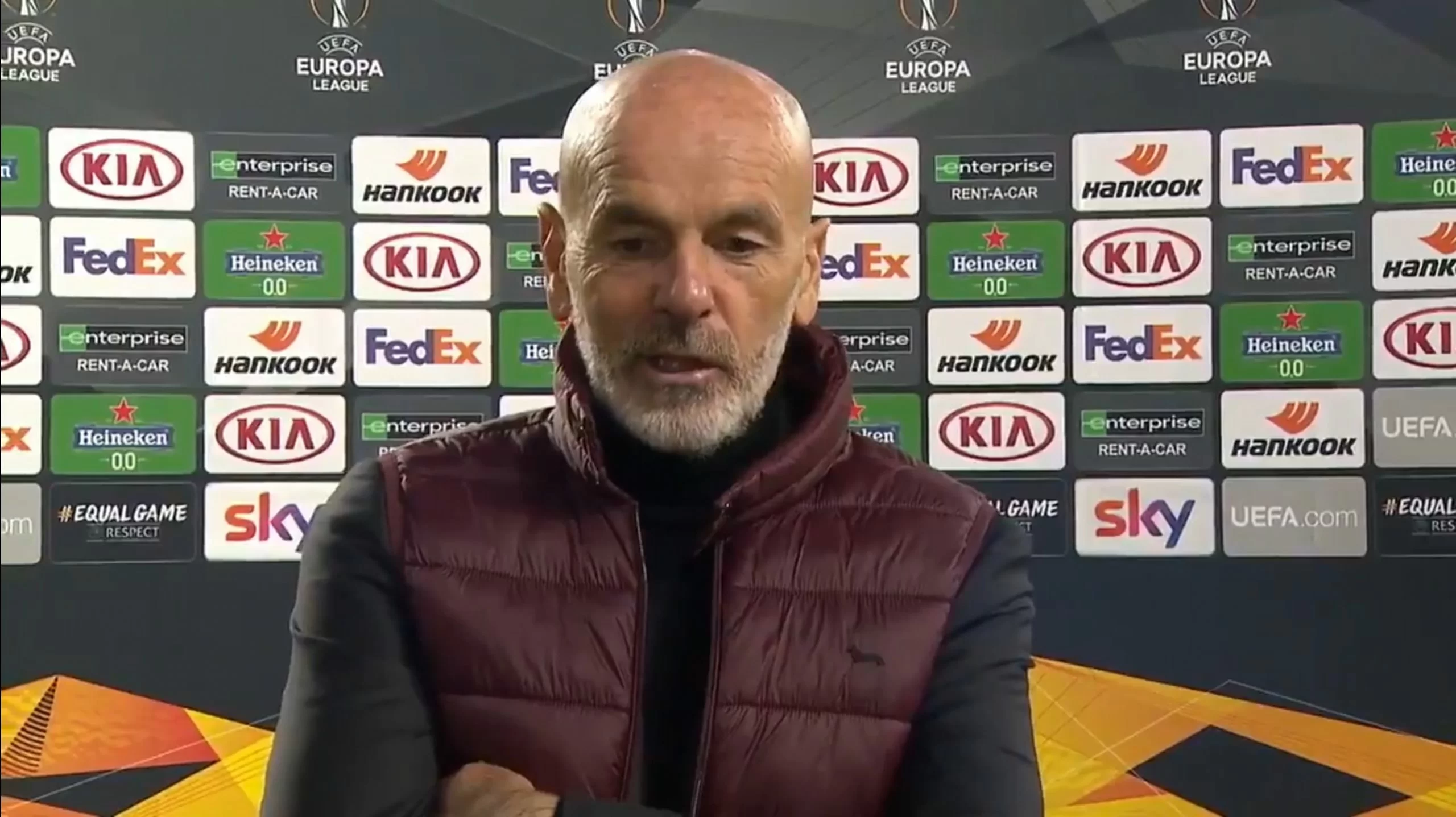 Pioli a Sky: “Questo Milan sa sempre leggere le partite. Squadra altruista, così si va lontano”