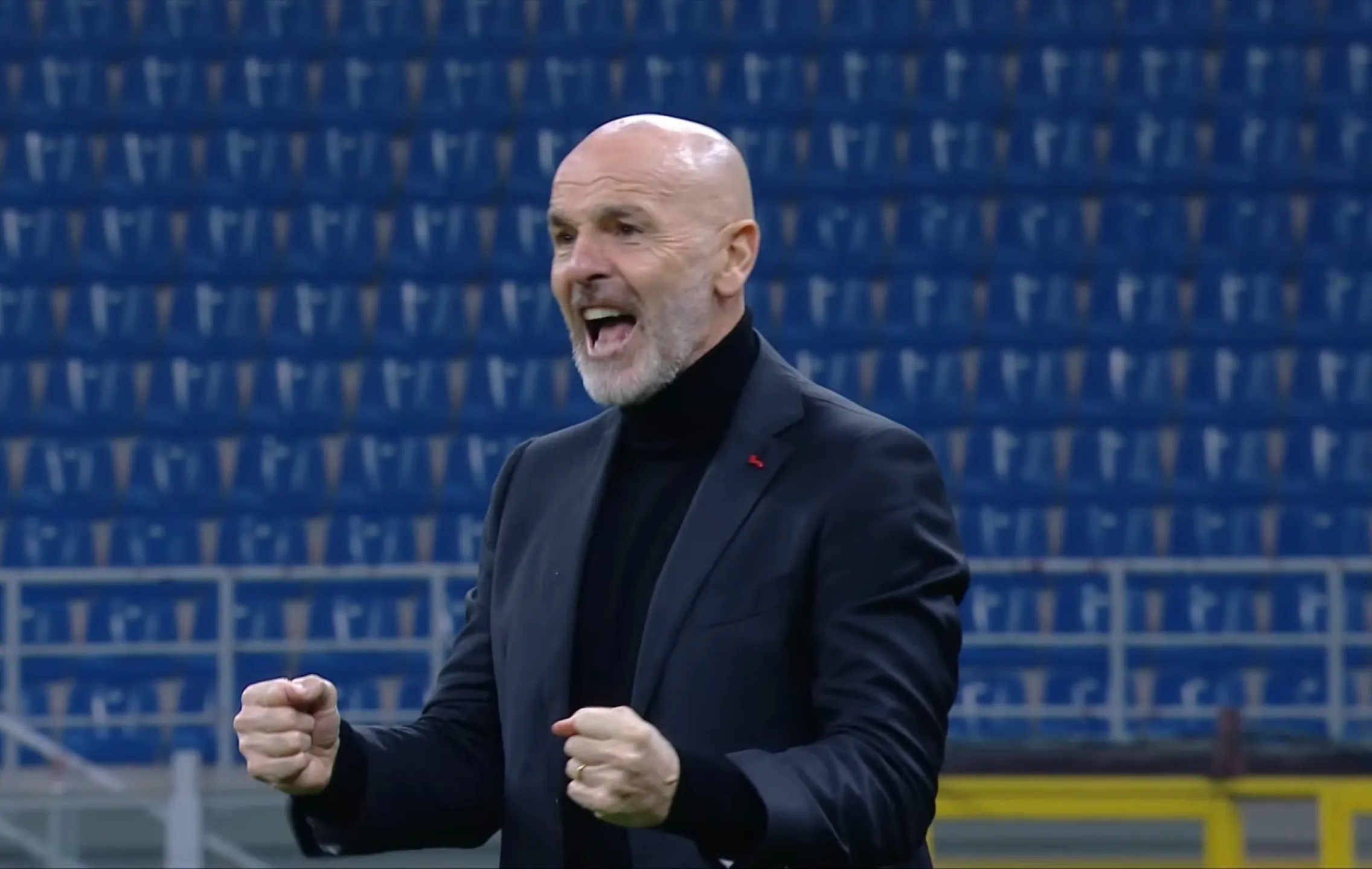 Pioli a MTV: “Lo spirito e la voglia dei ragazzi ci ha dato ragione. Kjaer era affaticato, spero recuperi”
