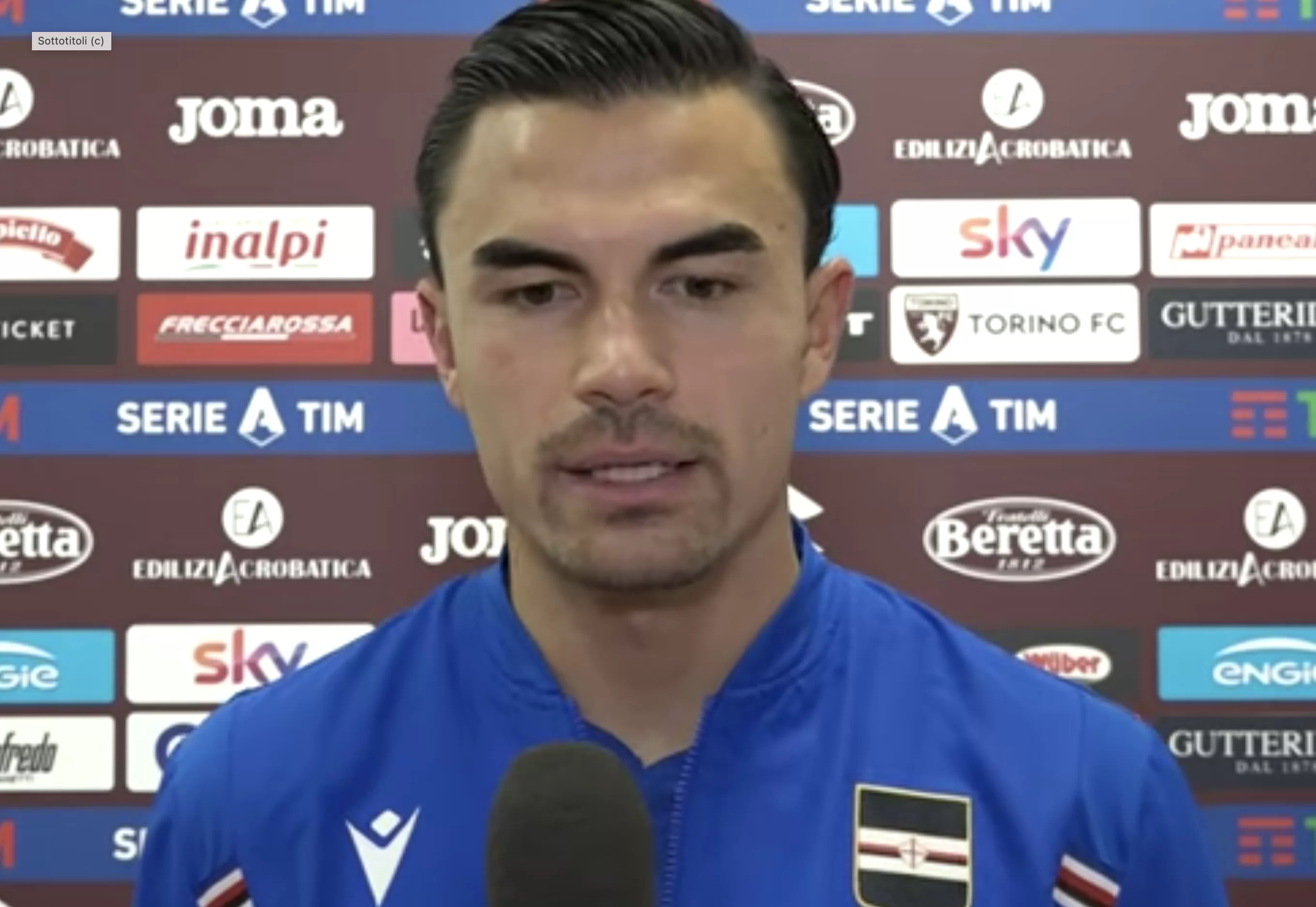 Sampdoria, Audero: “Non mi aspettavo il Milan primo dopo 10 giornate. Sarà una gara difficile”