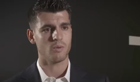 Sky – Infortunio Morata: a rischio la gara contro il Milan