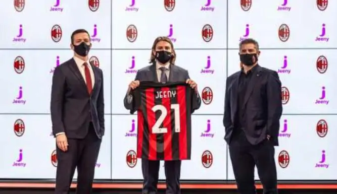 AC Milan-Jeeny, nuova partnership pluriennale