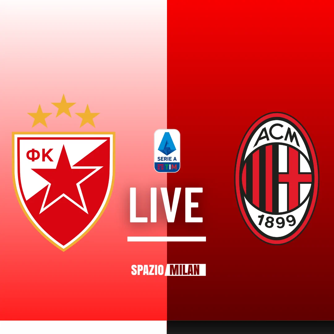 FULL TIME – Stella Rossa-Milan 2-2: Pankov pareggia su corner nel recupero