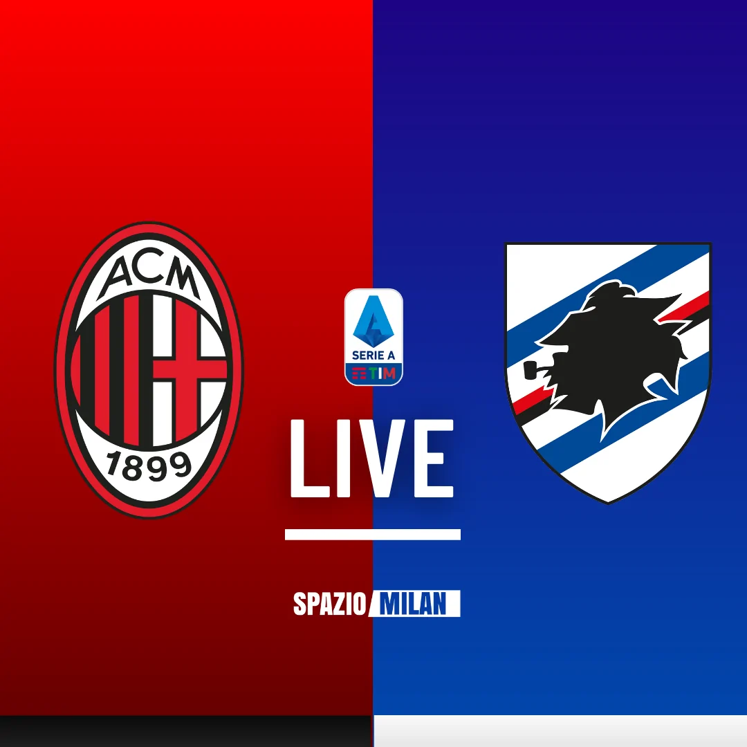 FULL TIME – Milan-Sampdoria 1-1: i rossoneri sfiorano la vittoria nel finale con il palo di Kessie