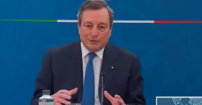 Draghi: “Torneremo in zona gialla dal 26 aprile. Sarà data precedenza alle attività all’aperto”