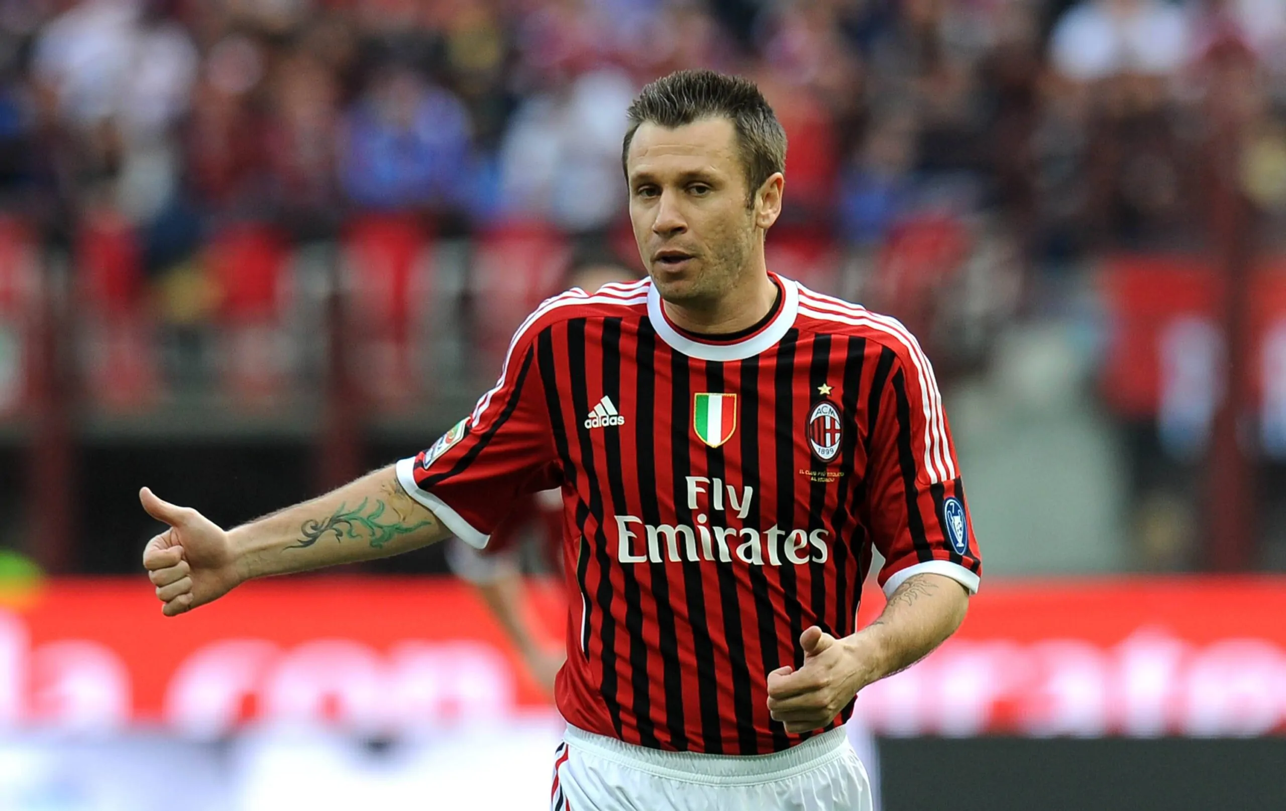 Cassano: “Il primo scudetto della Juve di Conte era del mio Milan”