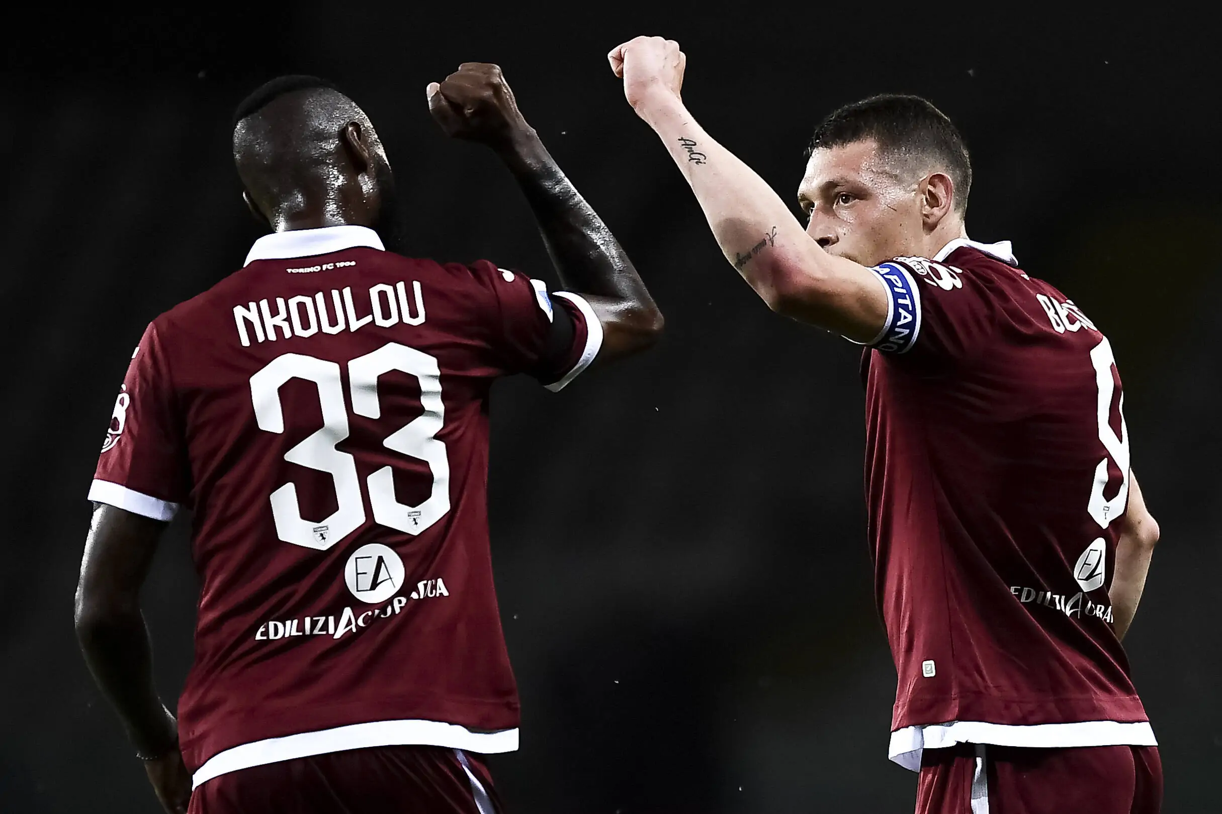 Nkoulou ammonito: salta Torino-Milan