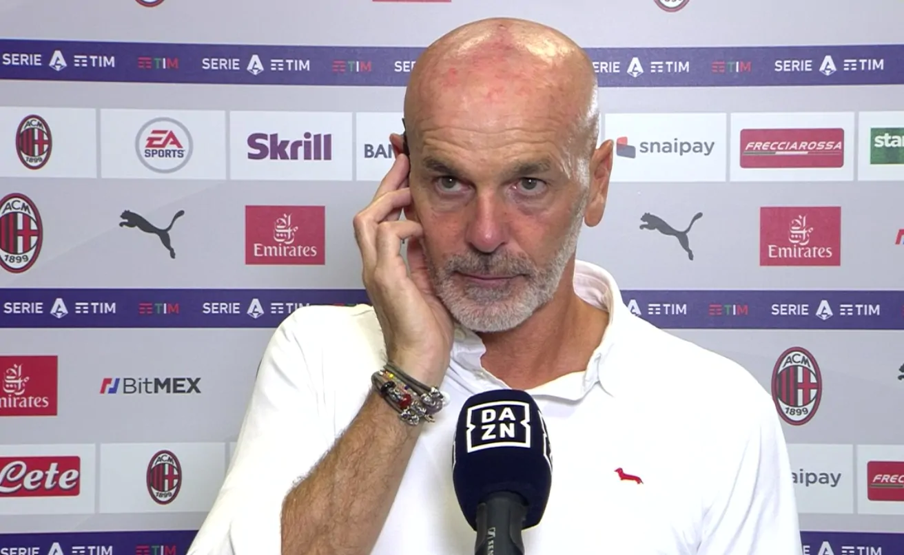 Pioli a DAZN: “Con i nostri tifosi siamo più forti. Brahim e Tonali sono cresciuti tanto”