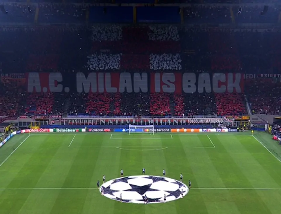 I tifosi rispondo presente alla chiamata della Champions