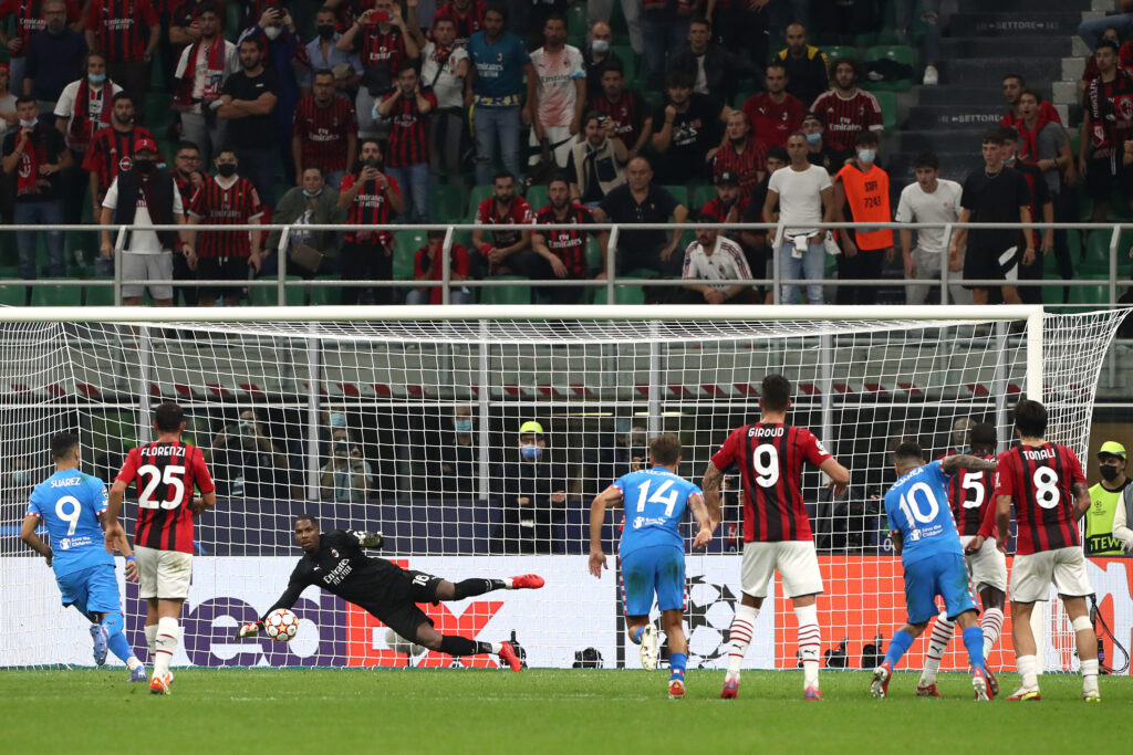 Suárez rigore Champions League