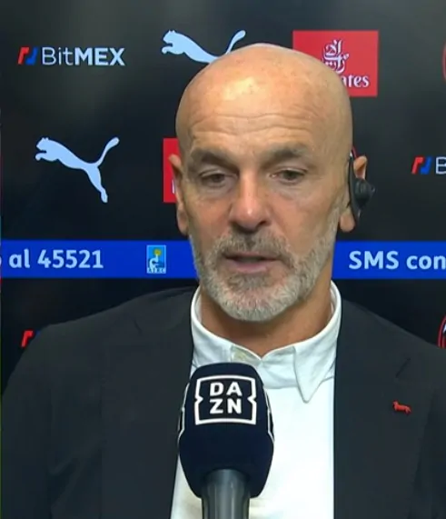 Pioli: “Il bicchiere è mezzo pieno, ma devo fare una richiesta ai miei calciatori”