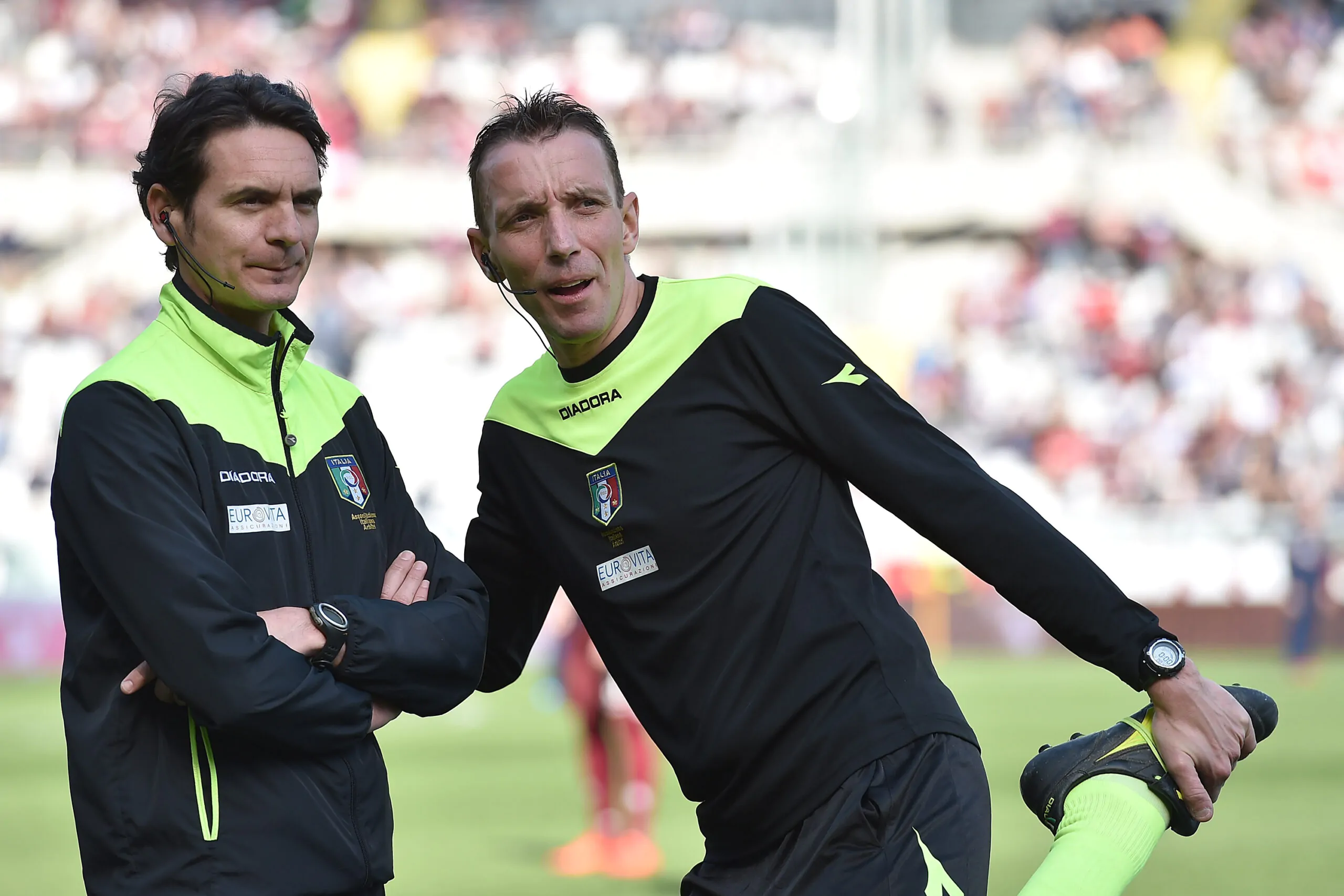 Roma-Milan, l'AIA non ferma Mazzoleni