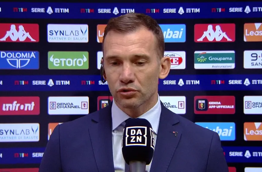 Shevchenko a DAZN: “Il Milan è fortissimo, oggi ancora di più. L’abbraccio con Maldini e Dida? Vi svelo cosa ho provato”