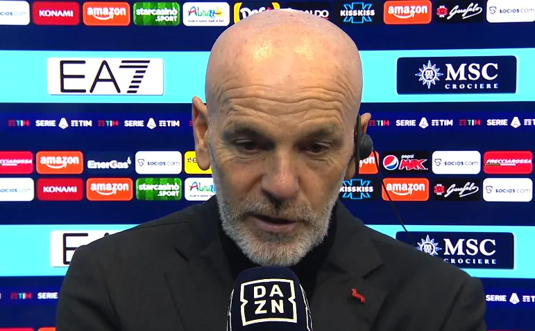 Pioli soddisfatto: “É stata una vittoria importante. Su Giroud è bastata una videochiamata.”