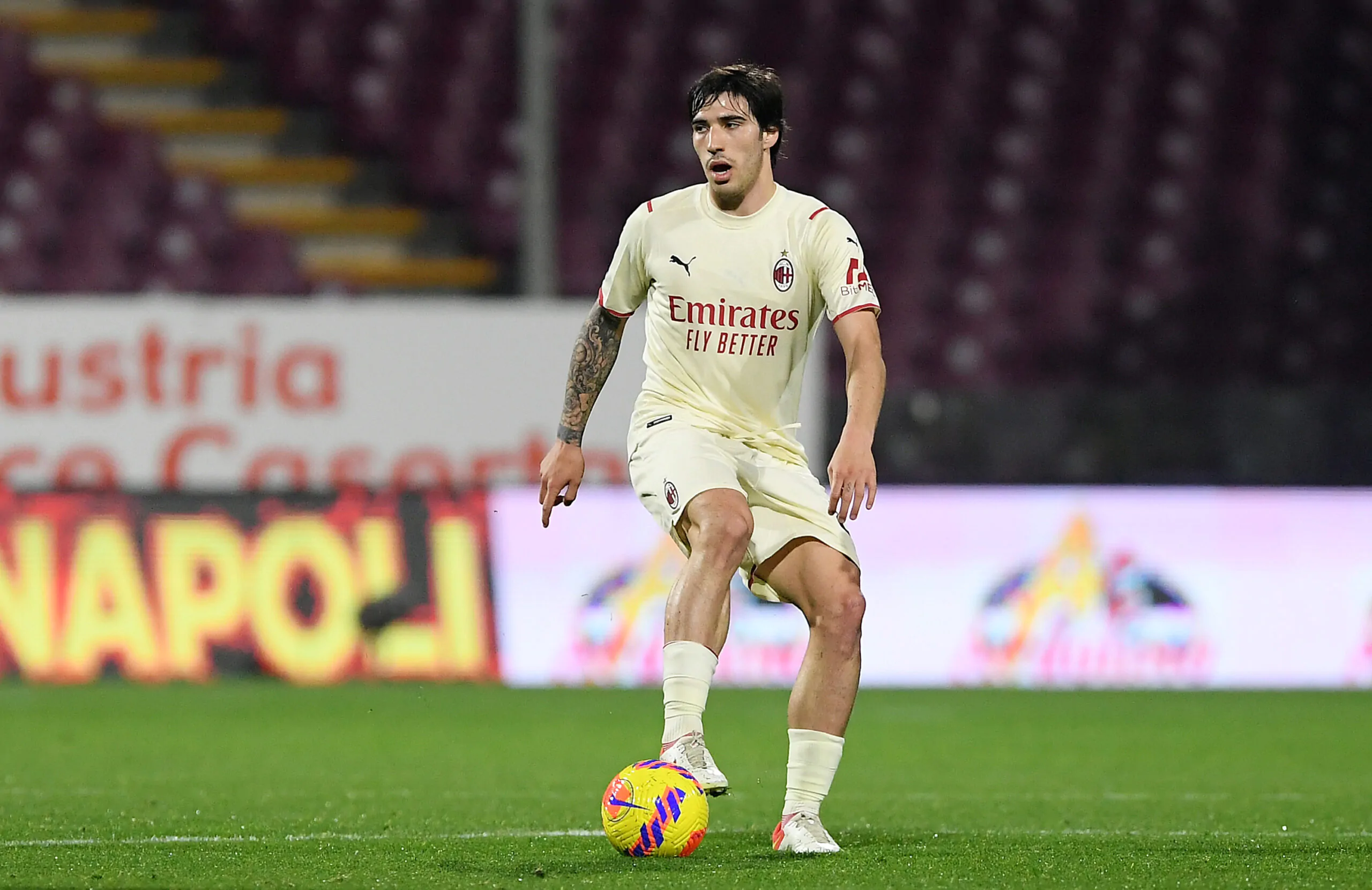 Tonali infortunio Milan