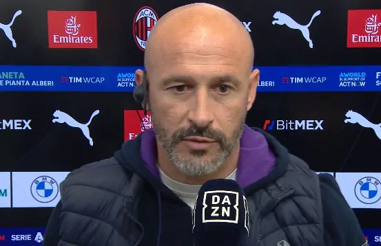 Italiano a sorpresa: “Abbiamo giocato alla pari del Milan!”