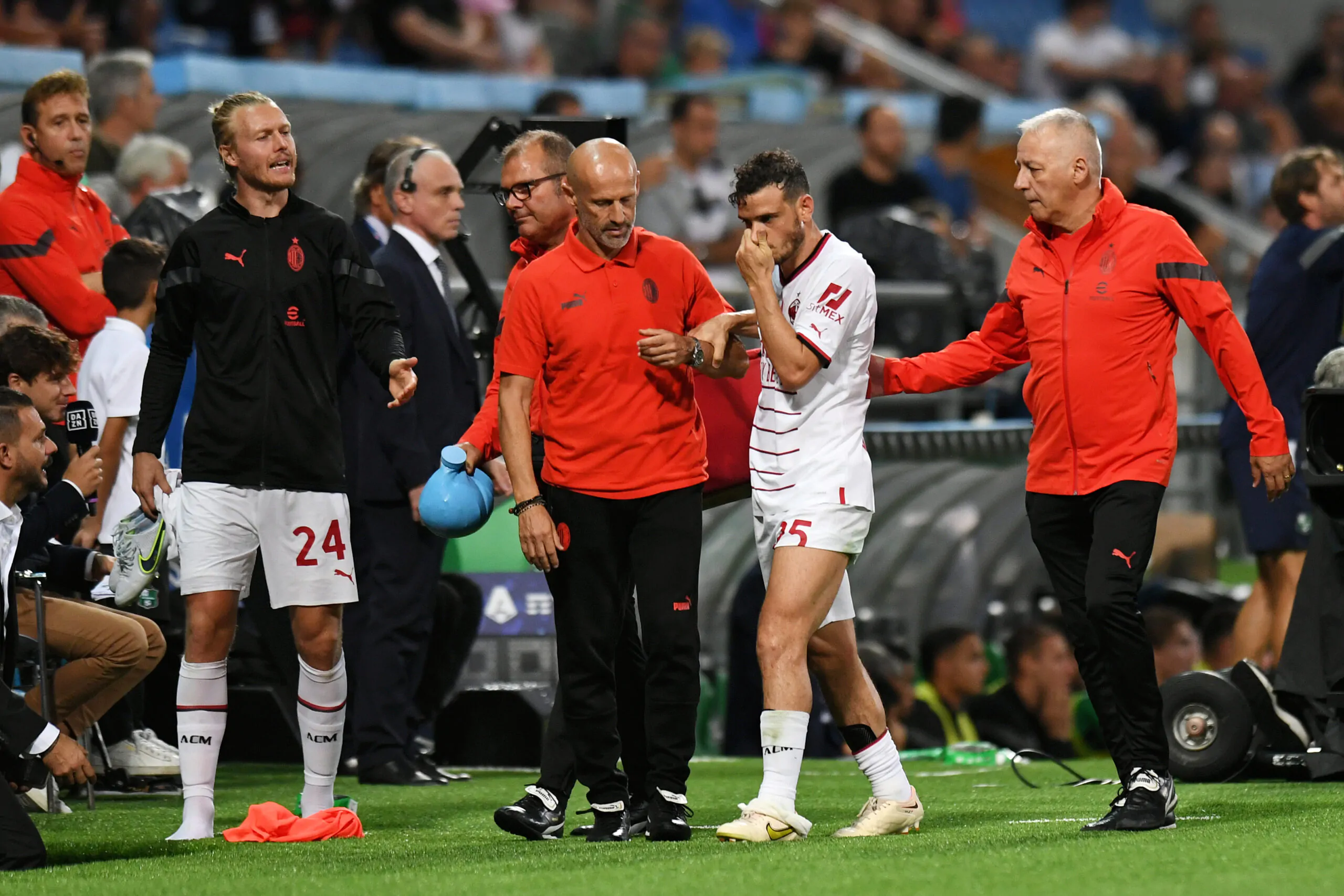 Milan, aggiornamento sulle condizioni di Florenzi: svelati i tempi di recupero