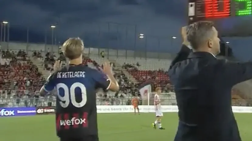 Milan-Pergolettese 7-1, De Ketelaere one man show: il report ￼