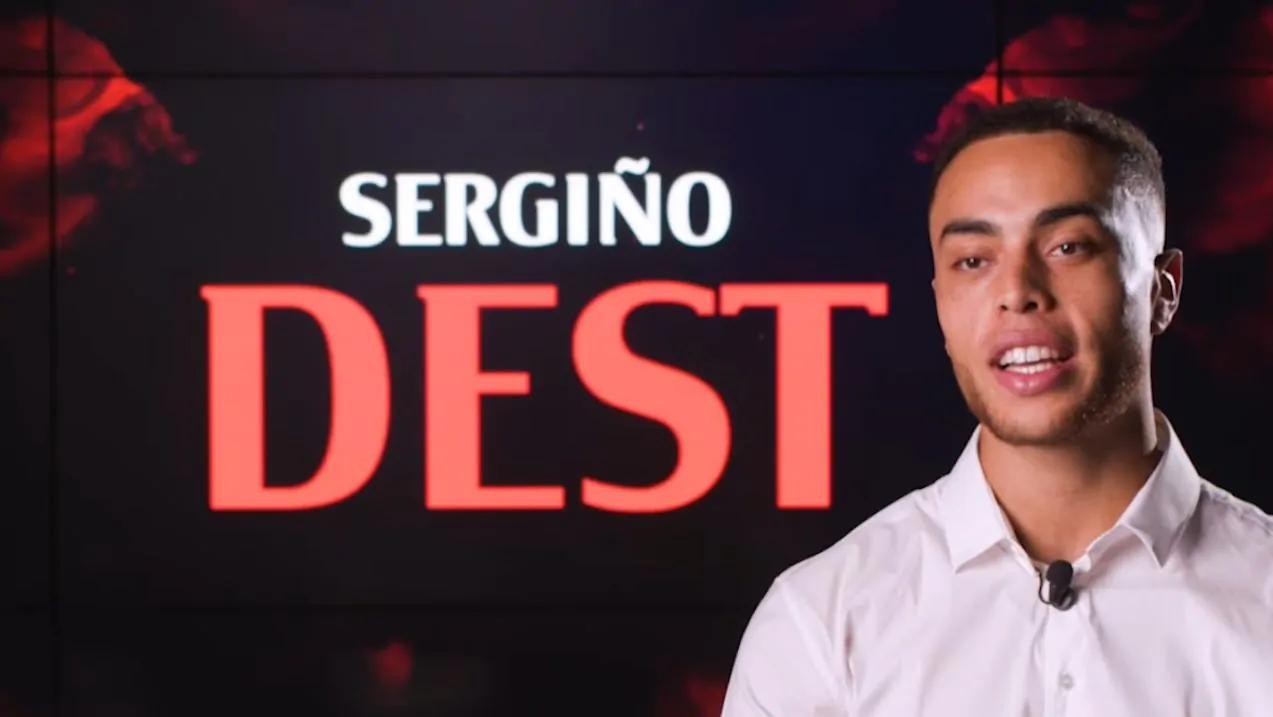 Milan, senti Dest: “Amo questo club! Ho parlato con Kessiè e mi ha detto una cosa”