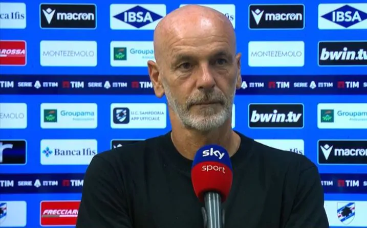 Pioli: “Non sarà facile con la Sampdoria per un motivo”. Poi il commento su Origi