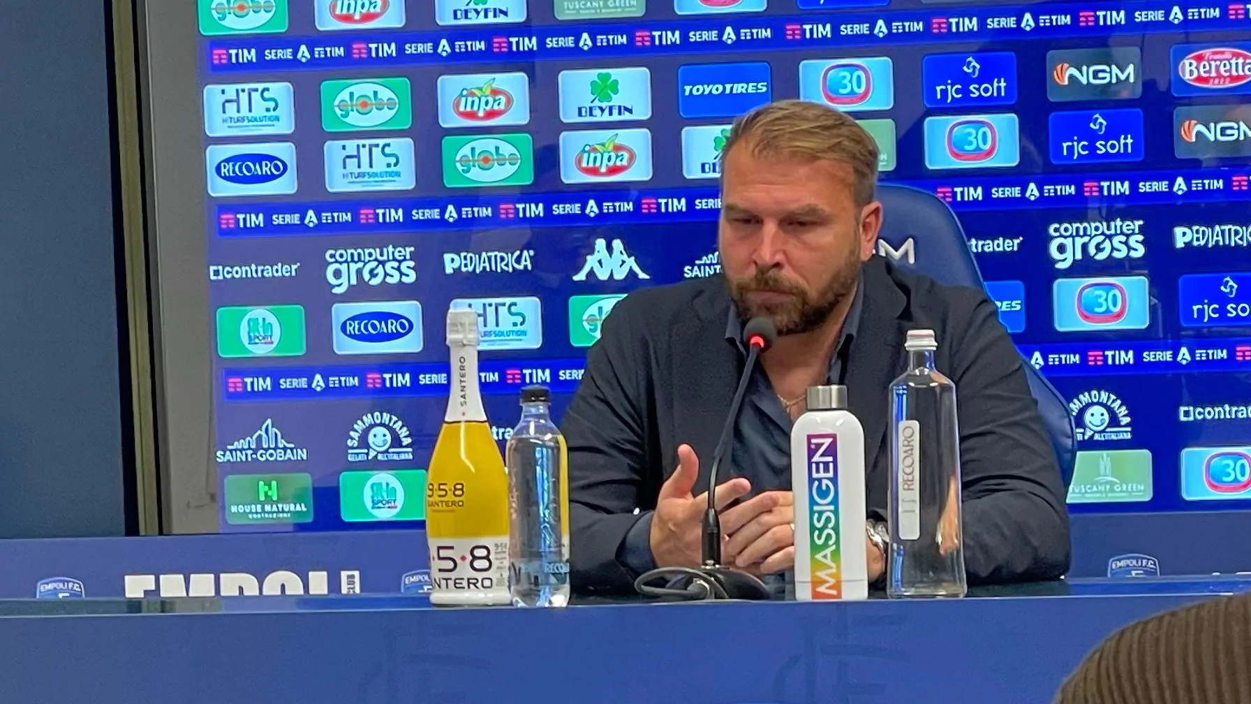 Zanetti in conferenza: “È giusto essere arrabbiati”