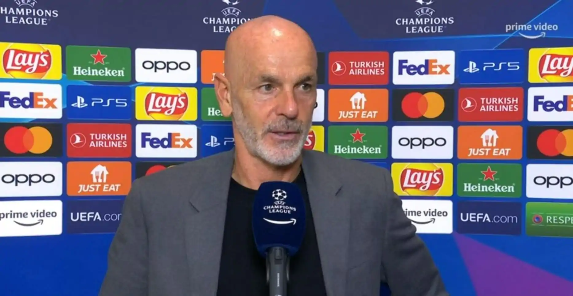 Pioli: “Ora testa al campionato, vogliamo succeda prima della sosta”