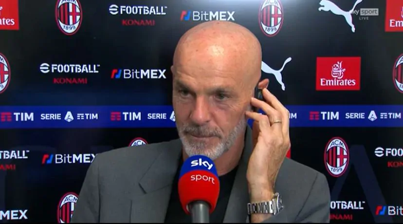Pioli: “Per carattere non siamo secondi a nessuno. Gol Maldini? Ero sicuro!”
