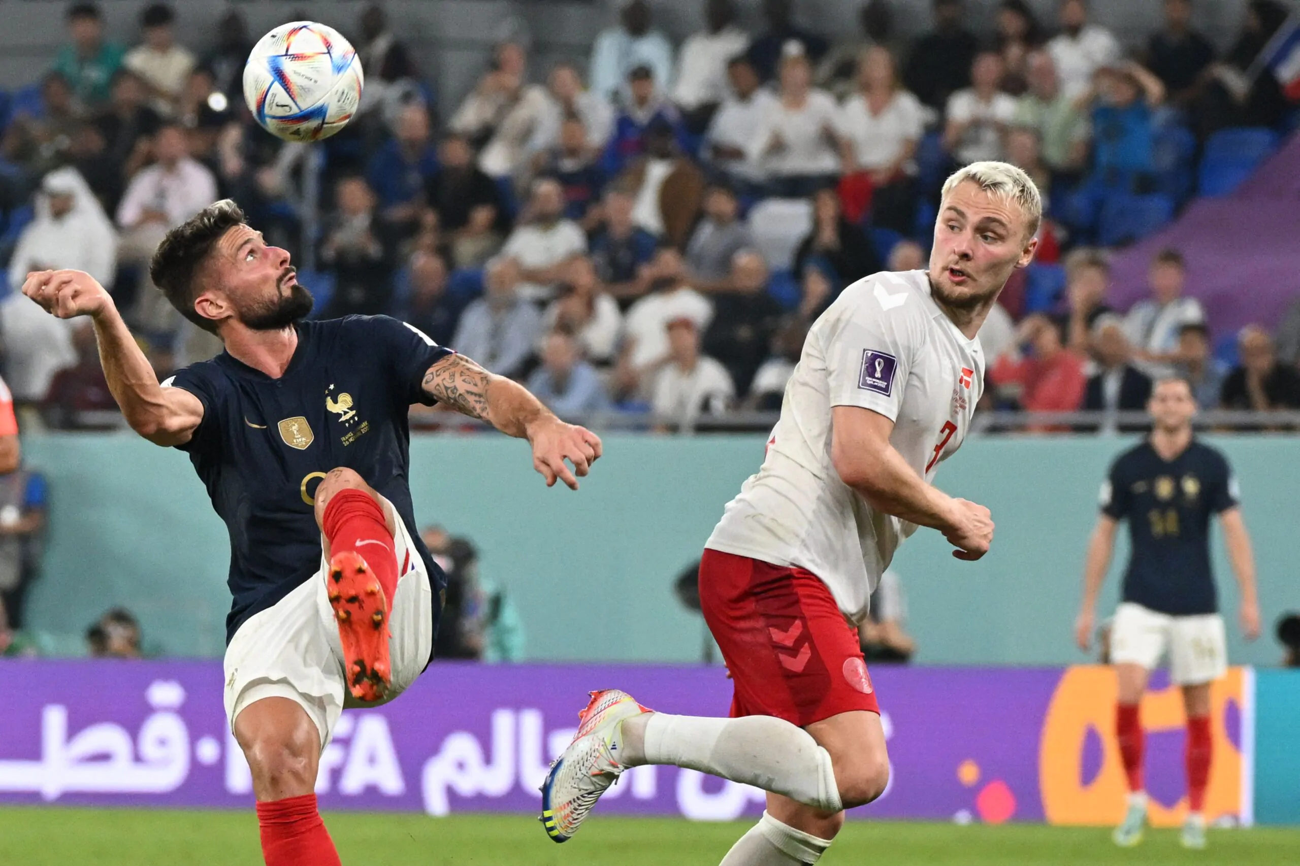 Giroud: “Giocheremo per vincere”, poi il pensiero per Kjaer