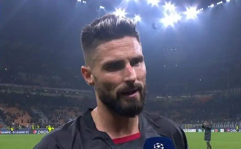 Esultanza Giroud, l’attaccante svela il perché della lettera “A”