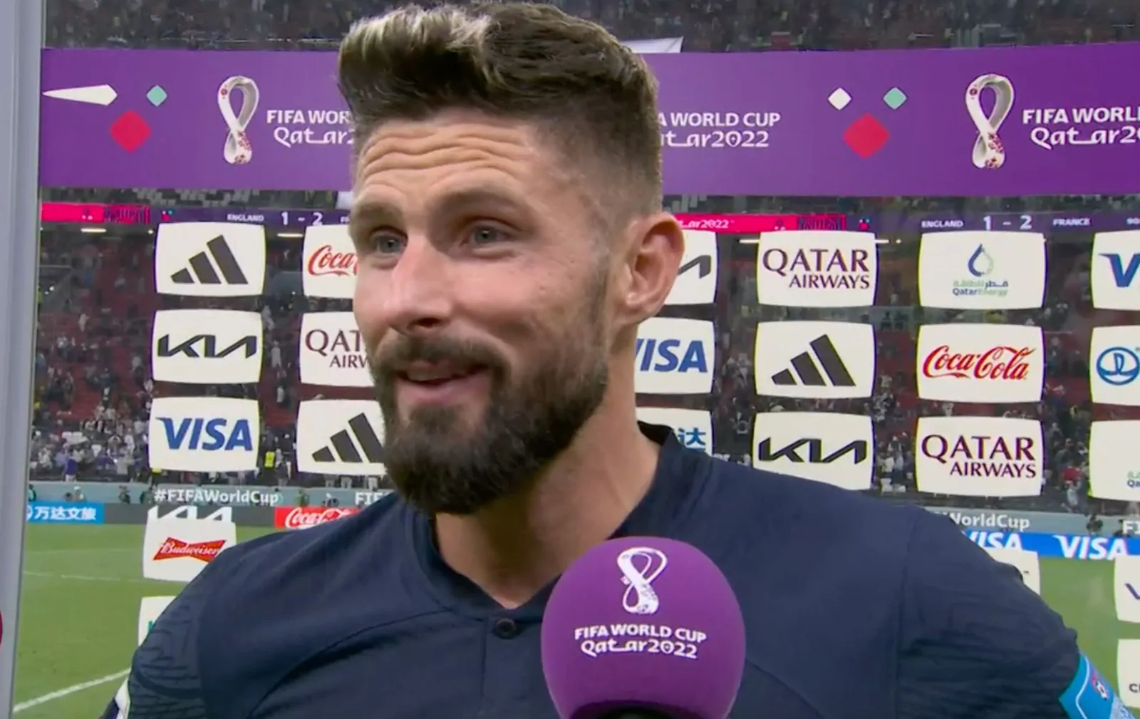 La Francia vola in semifinale, Giroud esulta: “Grande partita”, poi fissa l’obiettivo