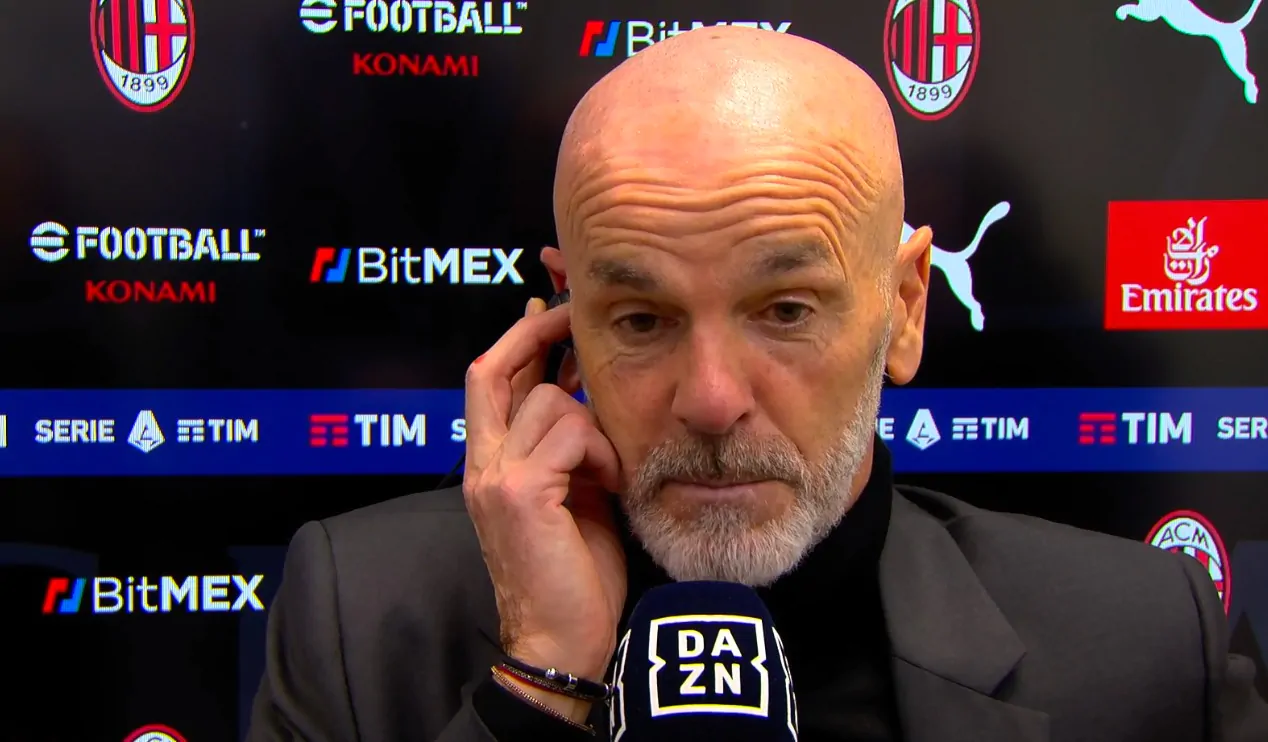 Rammarico Pioli: “Un peccato non vincere quando si gioca così! Non ci succede con il Napoli”